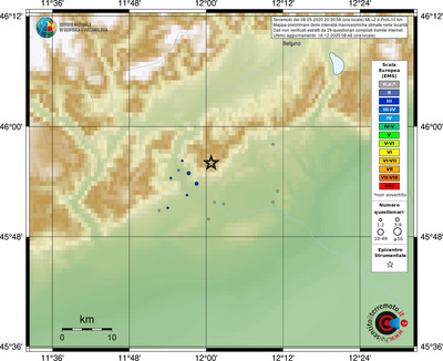 Mappa EMS - località