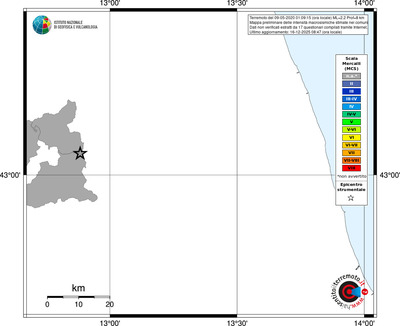 Mappa MCS - territori comuni