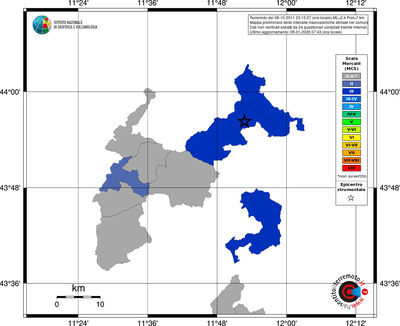 Mappa MCS - territori comuni