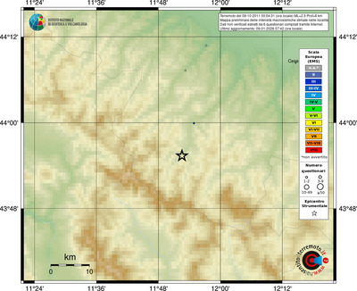 Mappa EMS - località