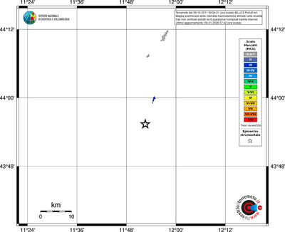 Mappa MCS - territori località