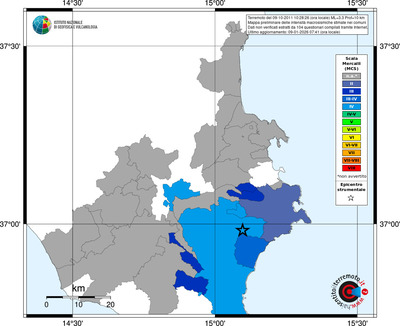 Mappa MCS - territori comuni