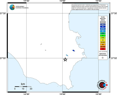 Mappa MCS - territori località