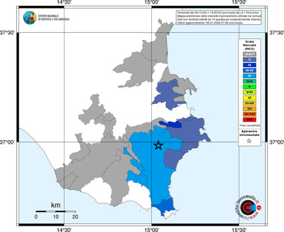 Mappa MCS - territori comuni