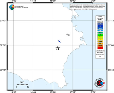 Mappa EMS - territori località