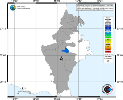 Mappa MCS - territori comuni