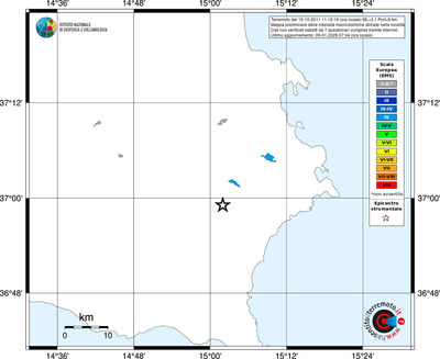 Mappa EMS - territori località