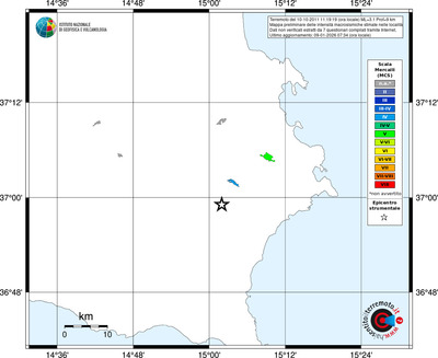 Mappa MCS - territori località
