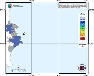 Mappa MCS - territori comuni