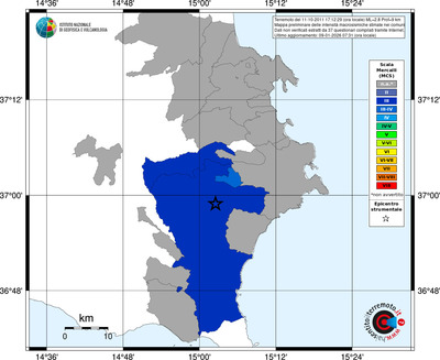 Mappa MCS - territori comuni