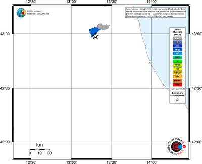 Mappa MCS - territori comuni