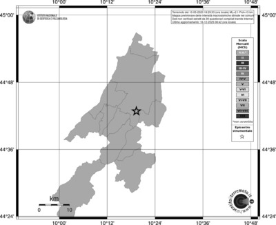 Mappa MCS - territori comuni