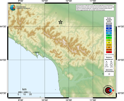 Mappa EMS - località