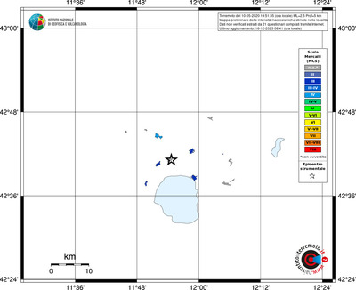 Mappa MCS - territori località