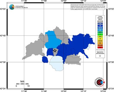 Mappa MCS - territori comuni