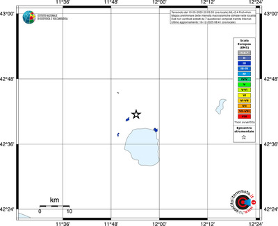 Mappa EMS - territori località