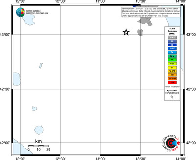 Mappa EMS - territori comuni