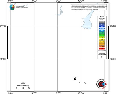 Mappa MCS - territori località
