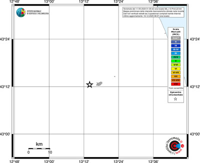 Mappa MCS - territori località