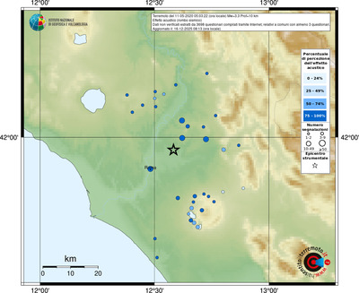 Mappa comuni con almeno 3 questionari