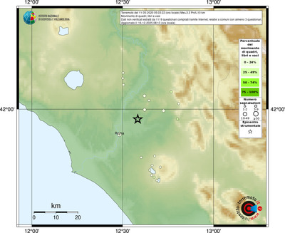 Mappa comuni con almeno 3 questionari