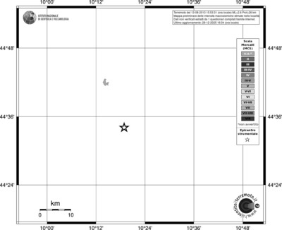 Mappa MCS - territori località