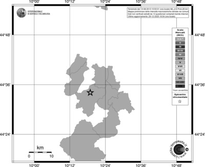 Mappa MCS - territori comuni