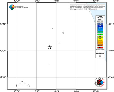 Mappa MCS - territori località