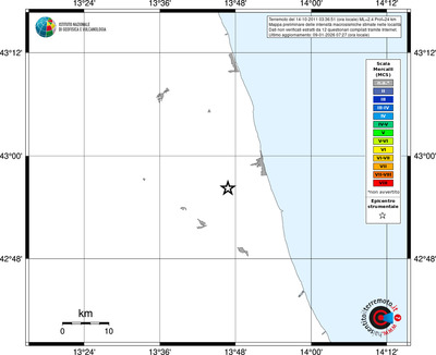 Mappa MCS - territori località