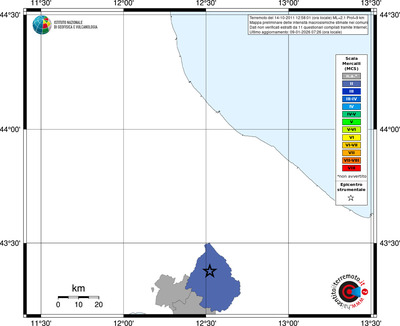 Mappa MCS - territori comuni