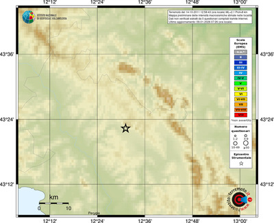Mappa EMS - località