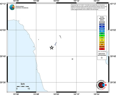 Mappa MCS - territori località