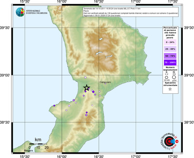 Mappa comuni con almeno 3 questionari