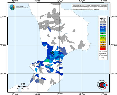 Mappa MCS - territori comuni