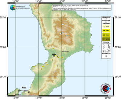 Mappa comuni con almeno 3 questionari