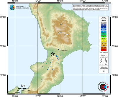 Mappa MCS - località