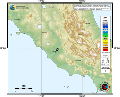 Mappa EMS - località