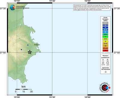 Mappa EMS - località