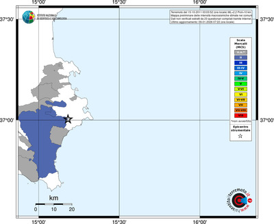 Mappa MCS - territori comuni