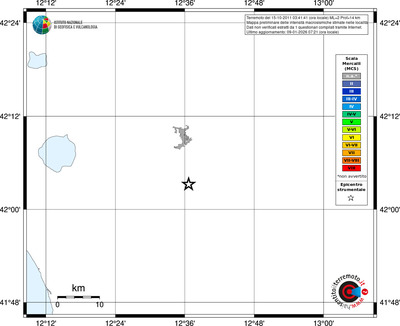Mappa MCS - territori località