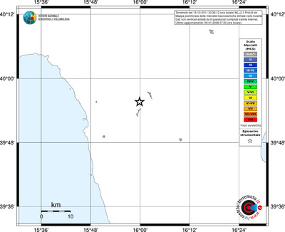 Mappa MCS - territori località