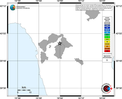 Mappa MCS - territori comuni