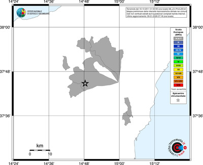 Mappa EMS - territori comuni