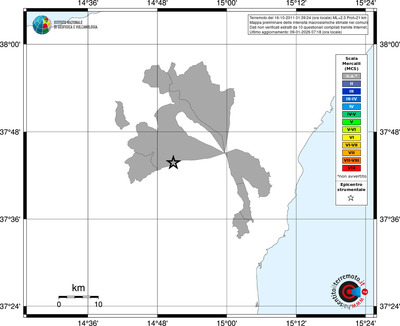 Mappa MCS - territori comuni