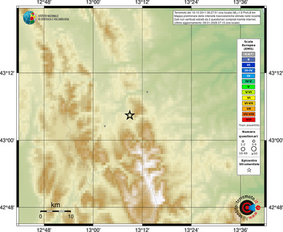 Mappa EMS - località