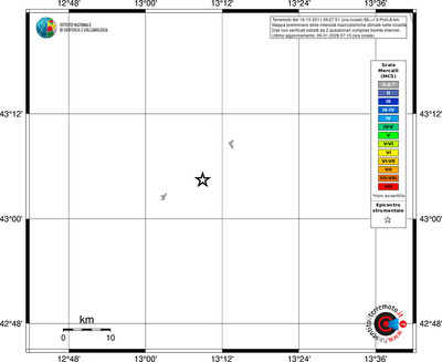 Mappa MCS - territori località