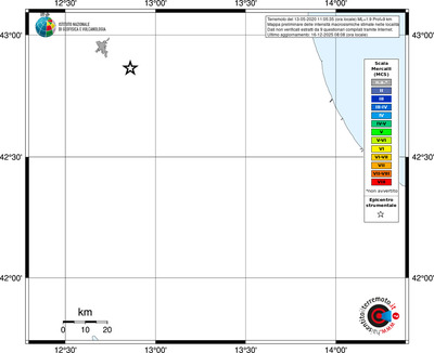 Mappa MCS - territori località