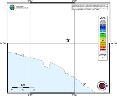 Mappa MCS - territori località