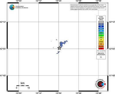 Mappa MCS - territori località