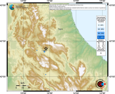 Mappa comuni con almeno 3 questionari